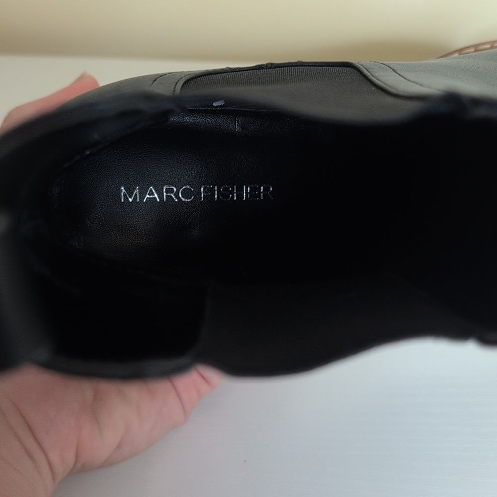 Marc Fisher Size 8 Modesty 2 Black Heeled Boot, NEW In Box - Picture 14 of 15